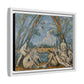 Cézanne, Paul - The Large Bathers (1906) - Matte Canvas, Framed
