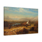 Bierstadt, Albert - The Last of the Buffalo  (1888) - Canvas Block, unframed