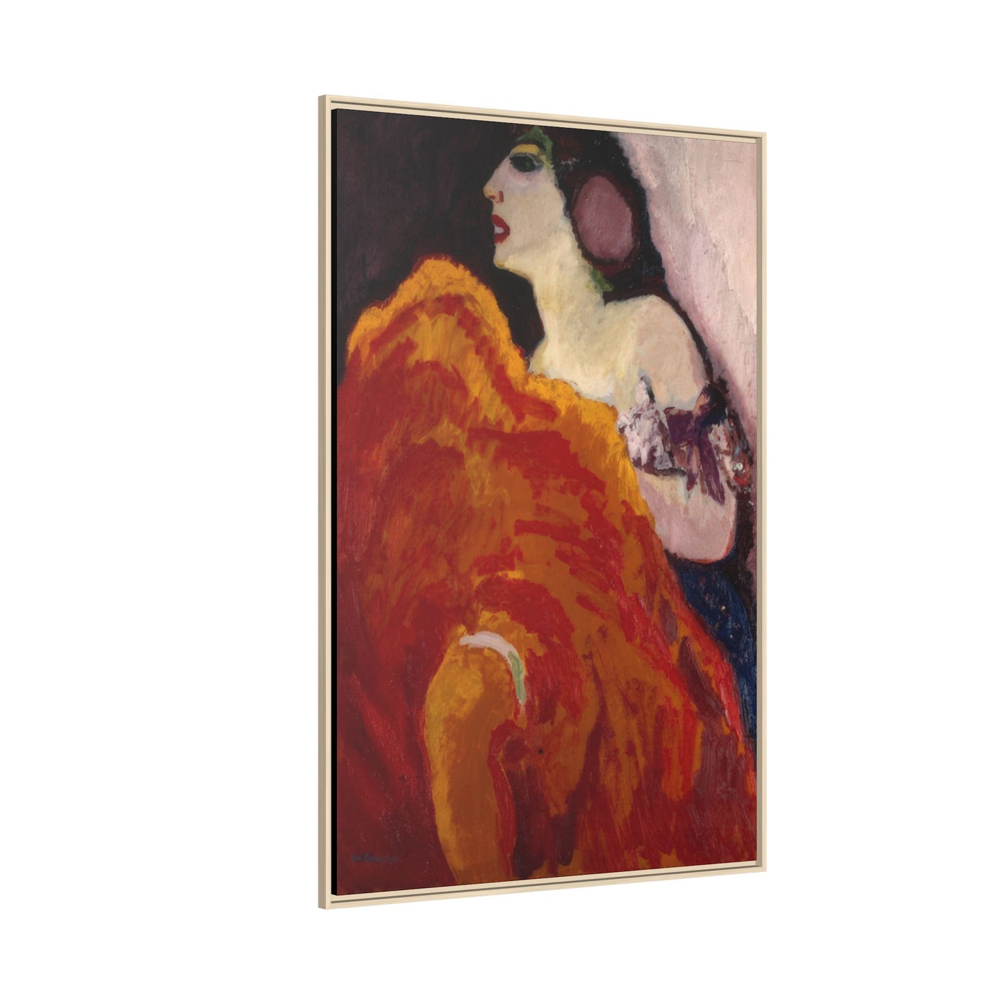 Van Dongen, Kees - The Red Dancer (1907) - Matte Canvas, Framed