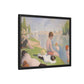 Seurat, Georges - Bathers at Asnières (1884) - Matte Canvas, Framed