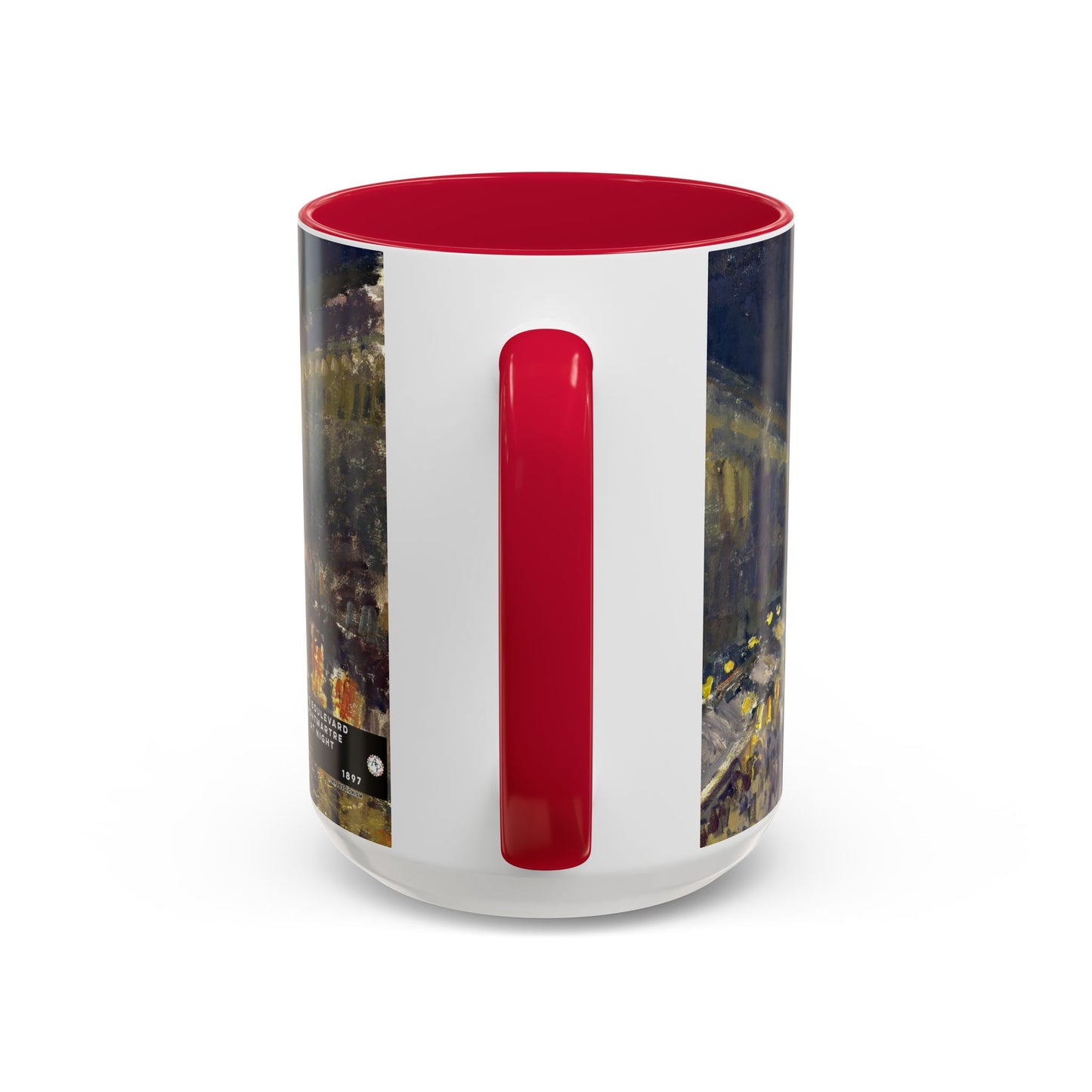 Pissarro, Camille - The Boulevard Montmartre At Night (1897) - Colorful Accent Mugs