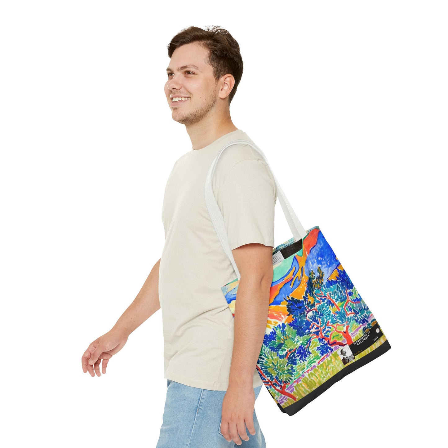 Derain, André - Mountains at Collioure (1905) - Tote Bag