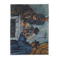 Cézanne, Paul - The Card Players (1892) - Arctic Fleece Blanket