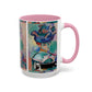 Matisse, Henri - Woman with a Hat (1905) - Colorful Accent Mugs