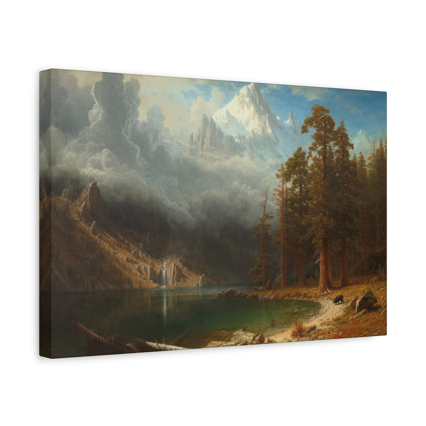 Bierstadt, Albert - Mount Corcoran (1877)- Canvas Block, unframed