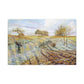 Pissarro, Camille - Hoarfrost (1873) - Canvas Block, unframed