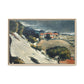 Cézanne, Paul - L’Estaque, Melting Snow (1870) - Matte Canvas, Framed