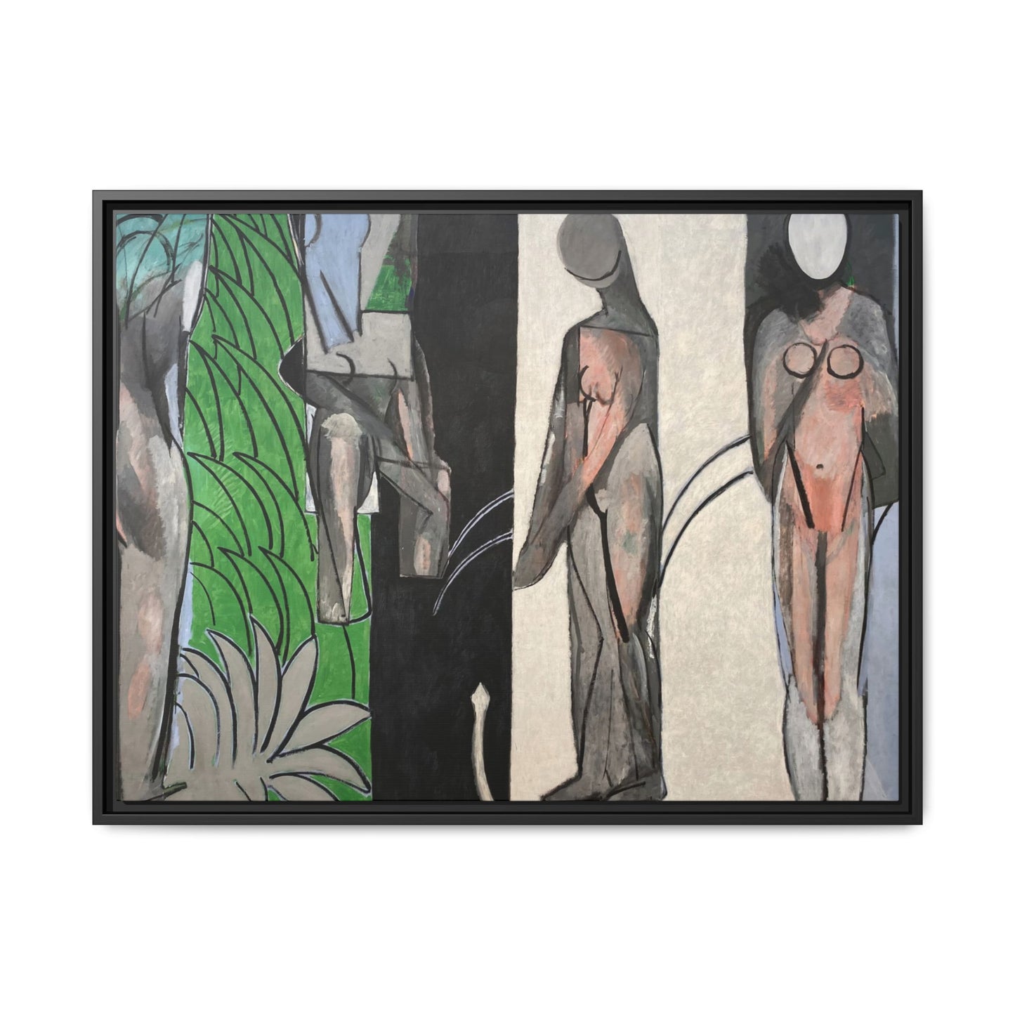 Matisse, Henri - Bathers by a River (1917) - Matte Canvas, Framed