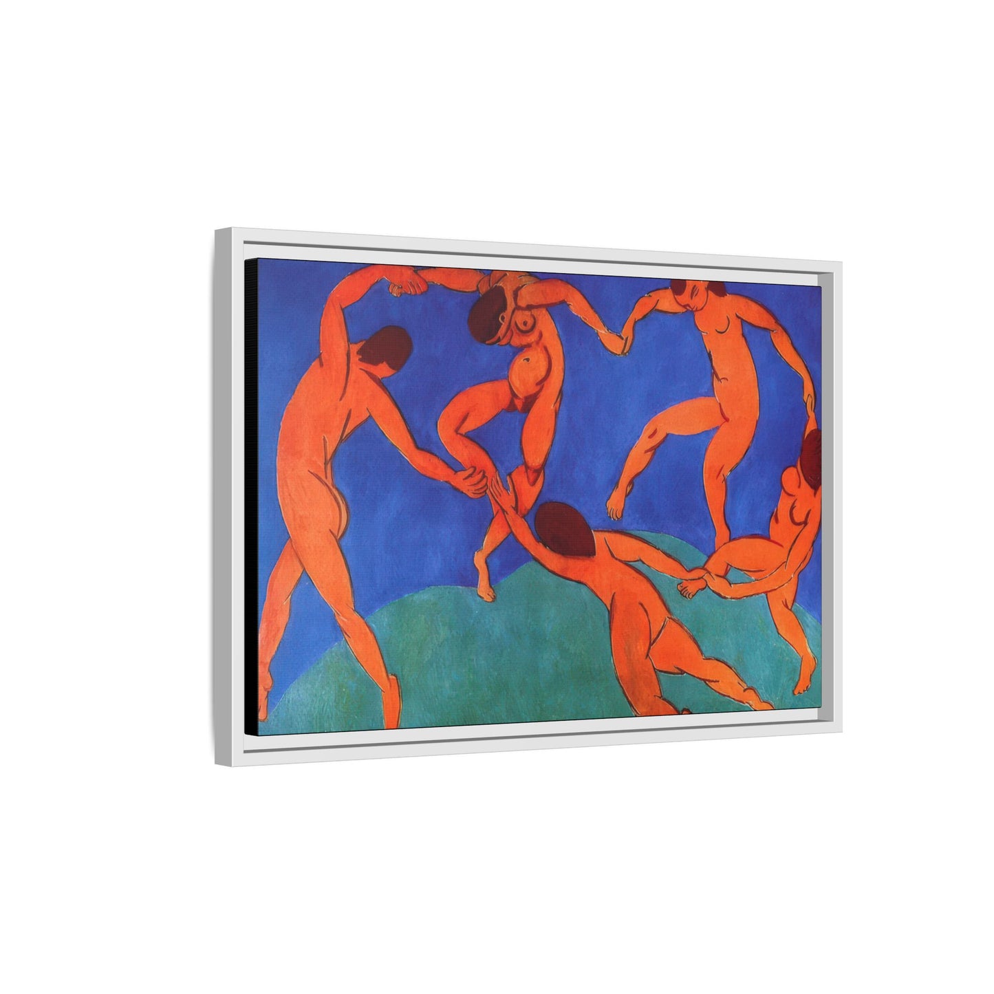 Matisse, Henri - Dance (II) (1910) - Matte Canvas, Framed