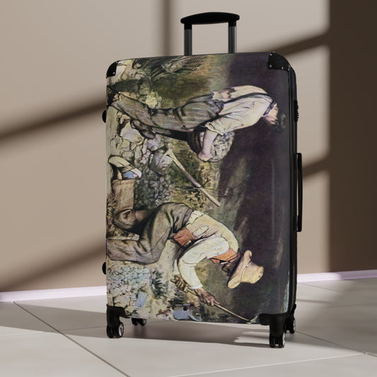 Courbet, Gustave - The Stone Breakers (1850) - Suitcase