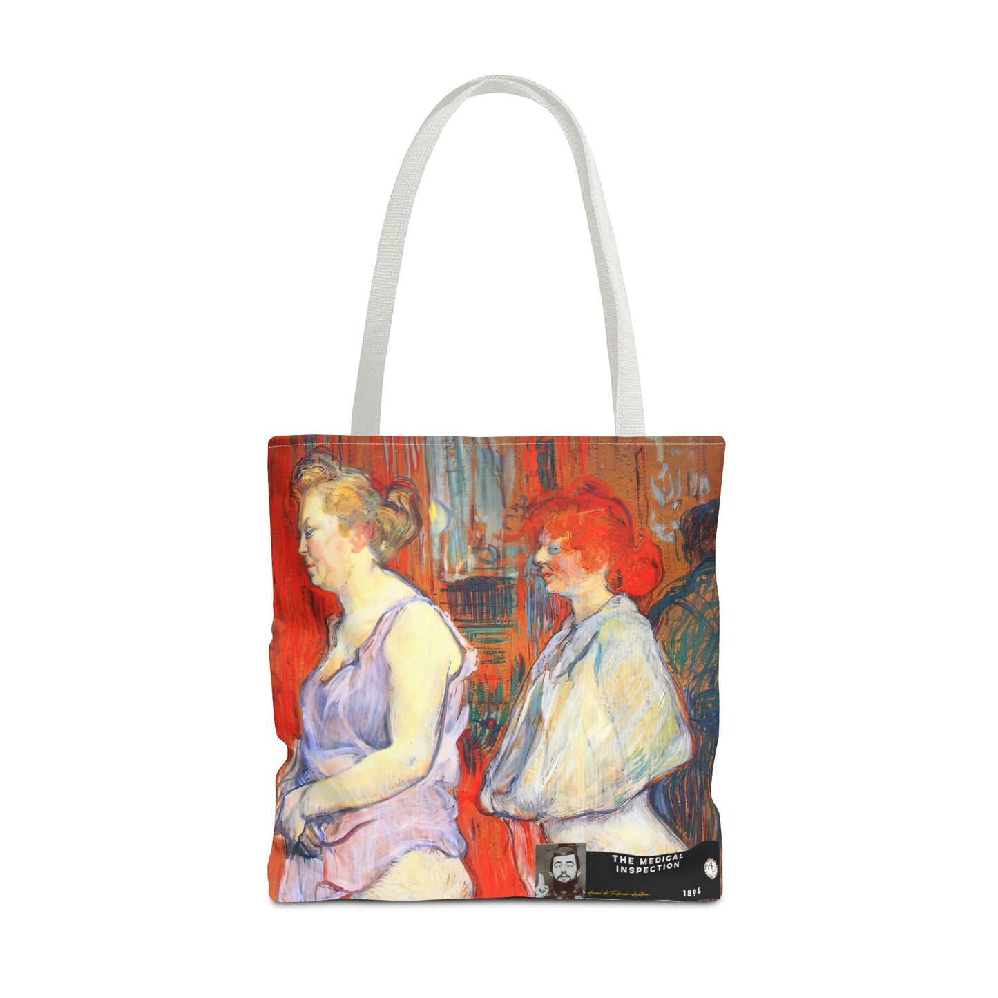Toulouse-Lautrec, Henri - The Medical Inspection (1894) - Tote Bag