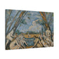 Cézanne, Paul - The Large Bathers (1906) - Canvas Block, unframed