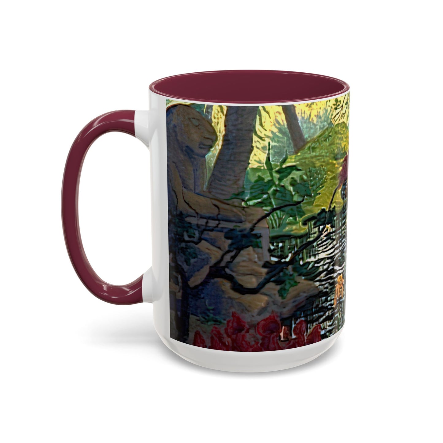 Ranson, Paul - The Lotus Bather (1906) - Colorful Accent Mugs