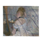 Morisot, Berthe - Woman at Her Toilette (1880) - Arctic Fleece Blanket