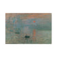 Monet, Claude - Impression, Sunrise (1872) - Canvas Block, unframed