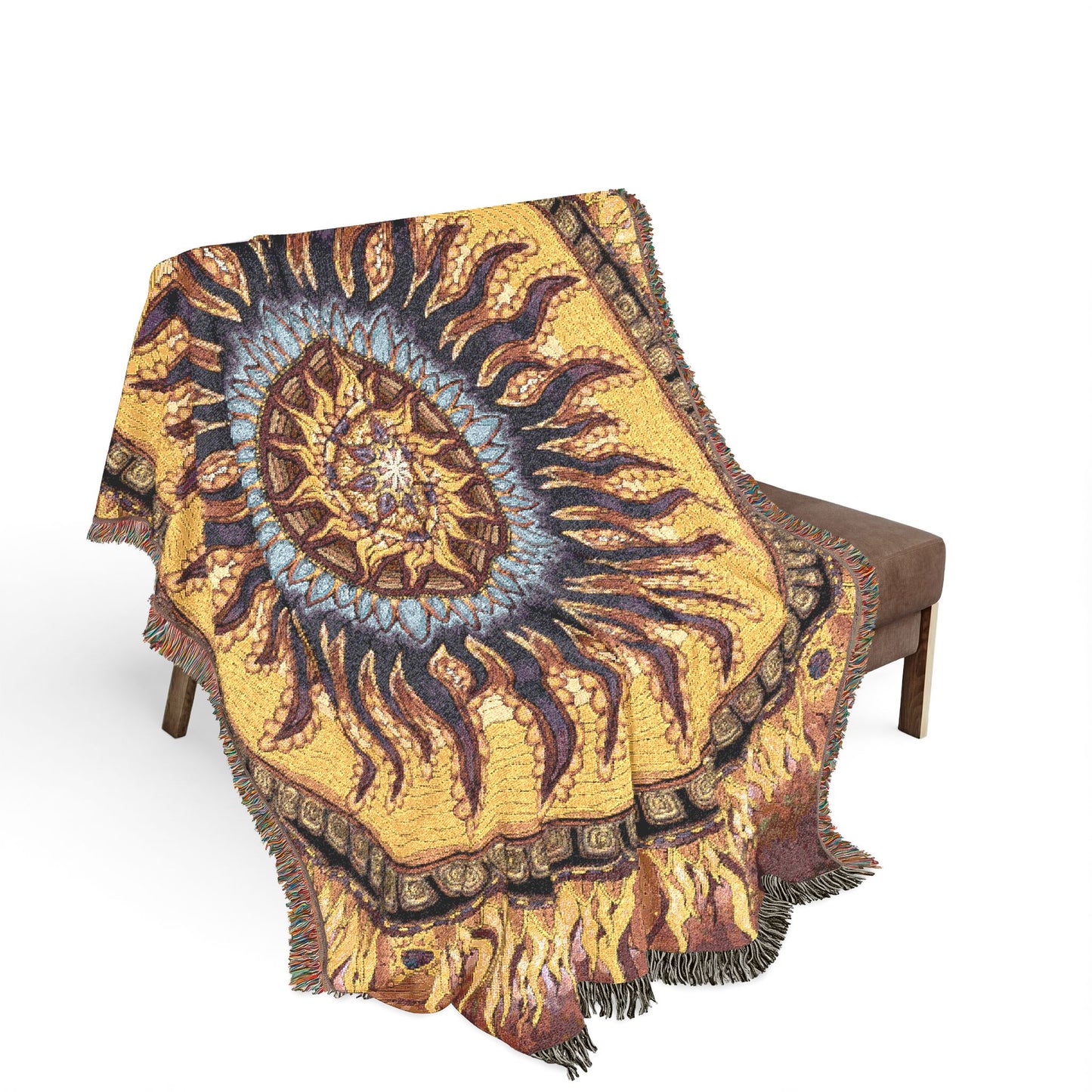 Pacio, Adam - Solar Disc Mandala - Woven Blanket