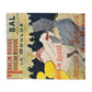 Toulouse-Lautrec, Henri - Moulin Rouge - La Goulue (1891) - Arctic Fleece Blanket