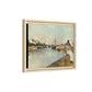 Morisot, Berthe - The Harbor at Lorient (1869) - Matte Canvas, Framed