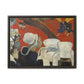 Gauguin, Paul - Vision of the Sermon (Jacob Wrestling with the Angel) (1888) - Matte Canvas, Framed
