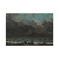 Courbet, Gustave - The Sea (1865) - Canvas Block, unframed