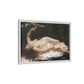 Courbet, Gustave - Woman with a Parrot (1866) - Matte Canvas, Framed