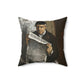 Cézanne, Paul - The Artist’s Father (1866) - Suede Square Pillow