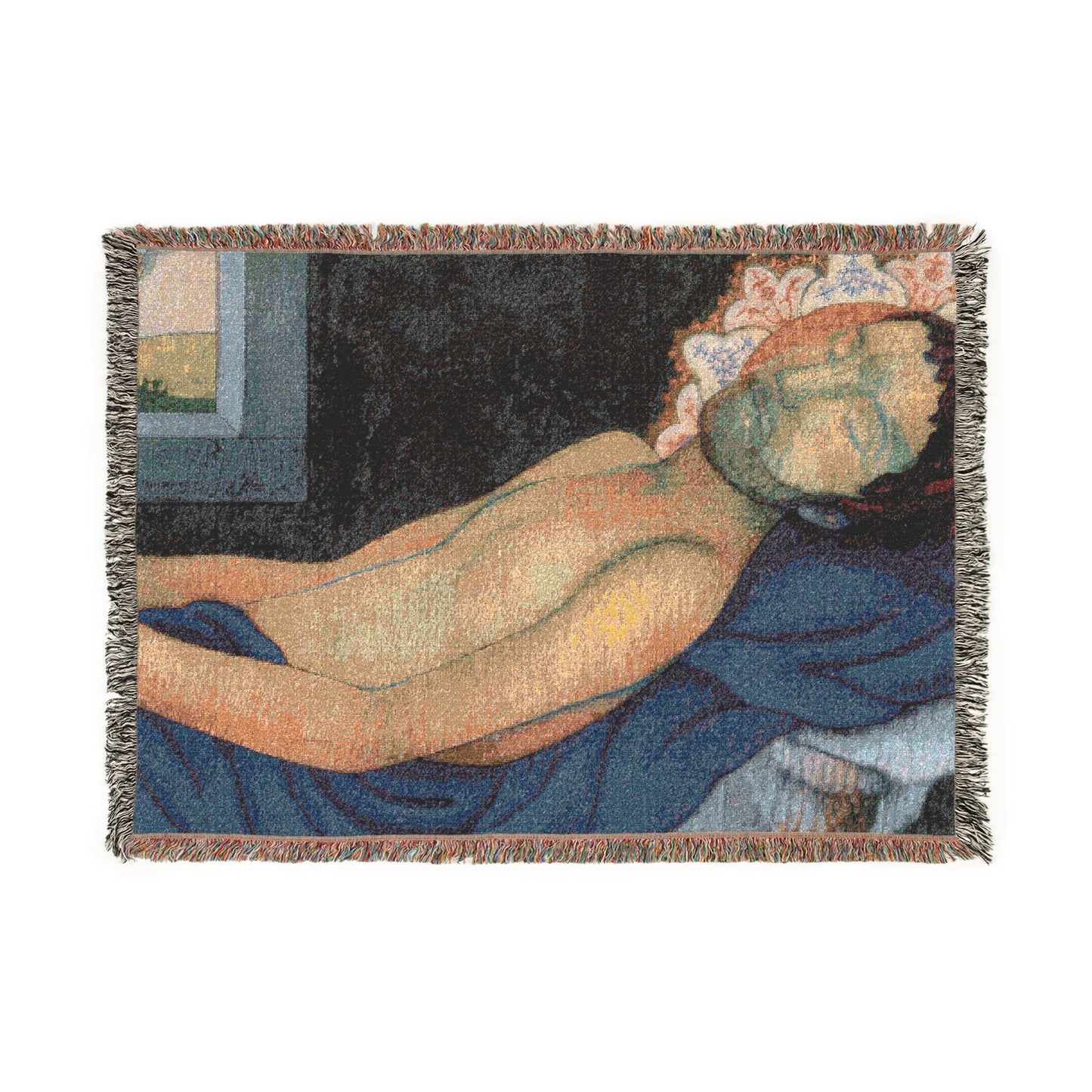 Filiger, Charles - Recumbent Christ (1895) - Woven Blanket