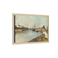 Morisot, Berthe - The Harbor at Lorient (1869) - Matte Canvas, Framed