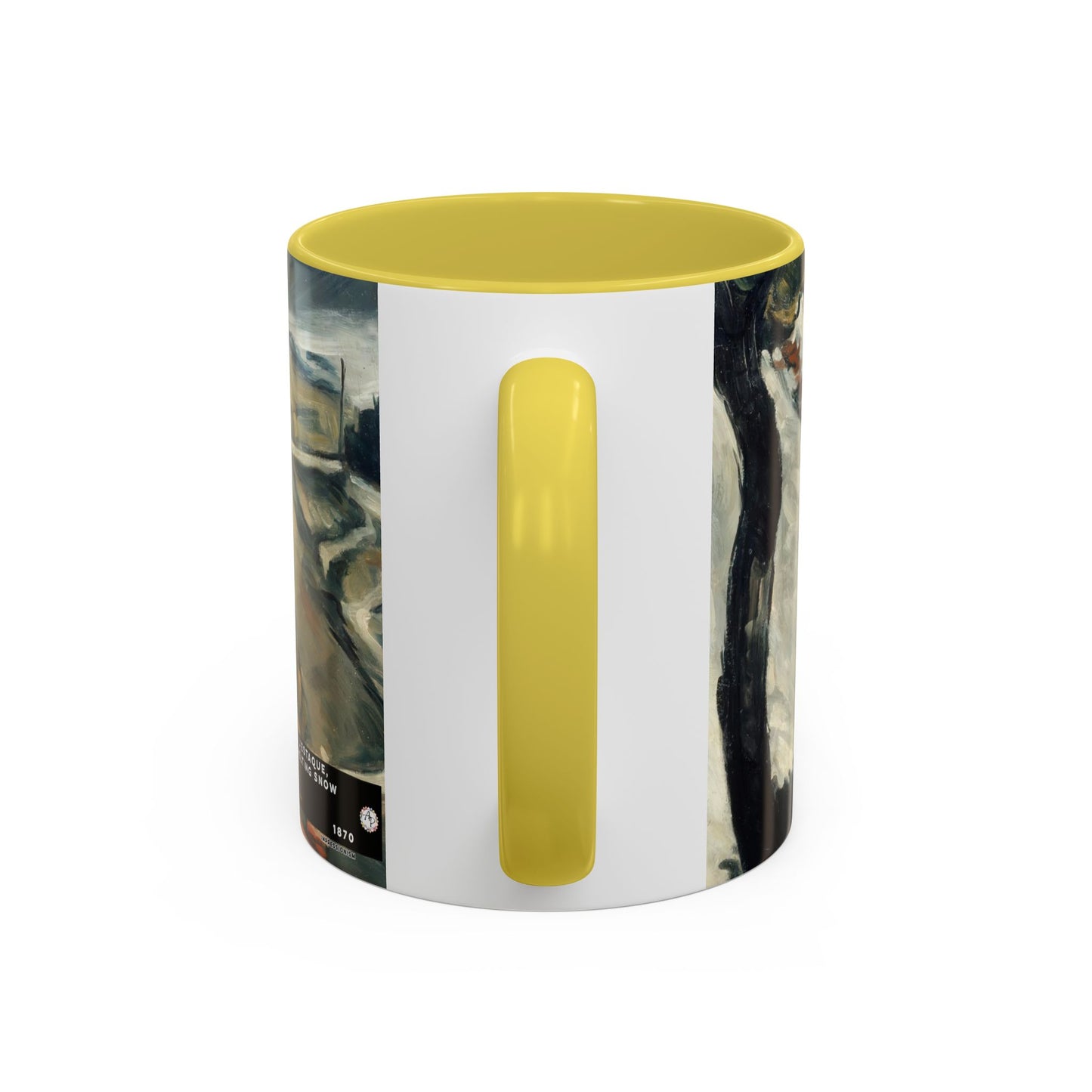Cézanne, Paul - A Modern Olympia (1874) - Colorful Accent Mugs