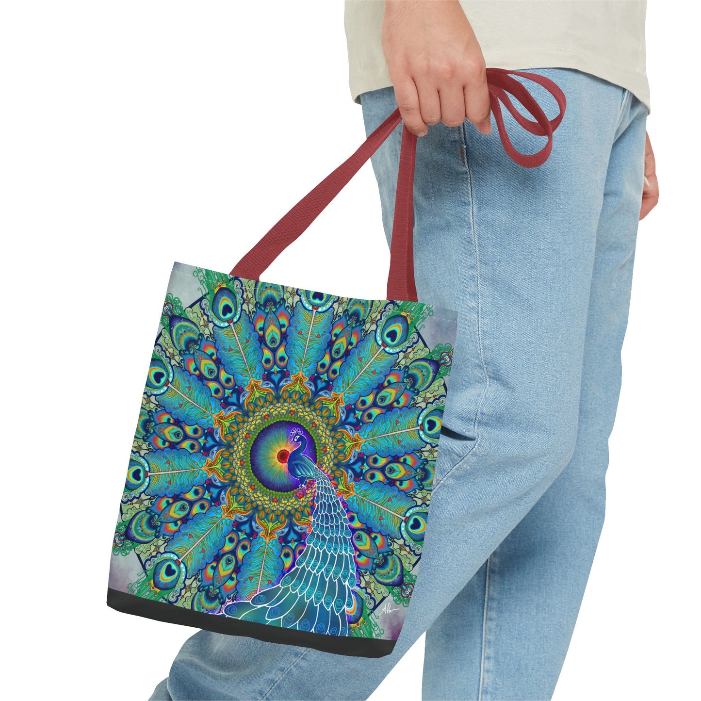 Pacio, Adam - Melek Taus Mandala - Tote Bag