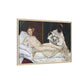 Manet, Édouard - Olympia (1870) - Matte Canvas, Framed