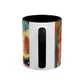 Matisse, Henri - The Joy of Life (1905) - Colorful Accent Mugs