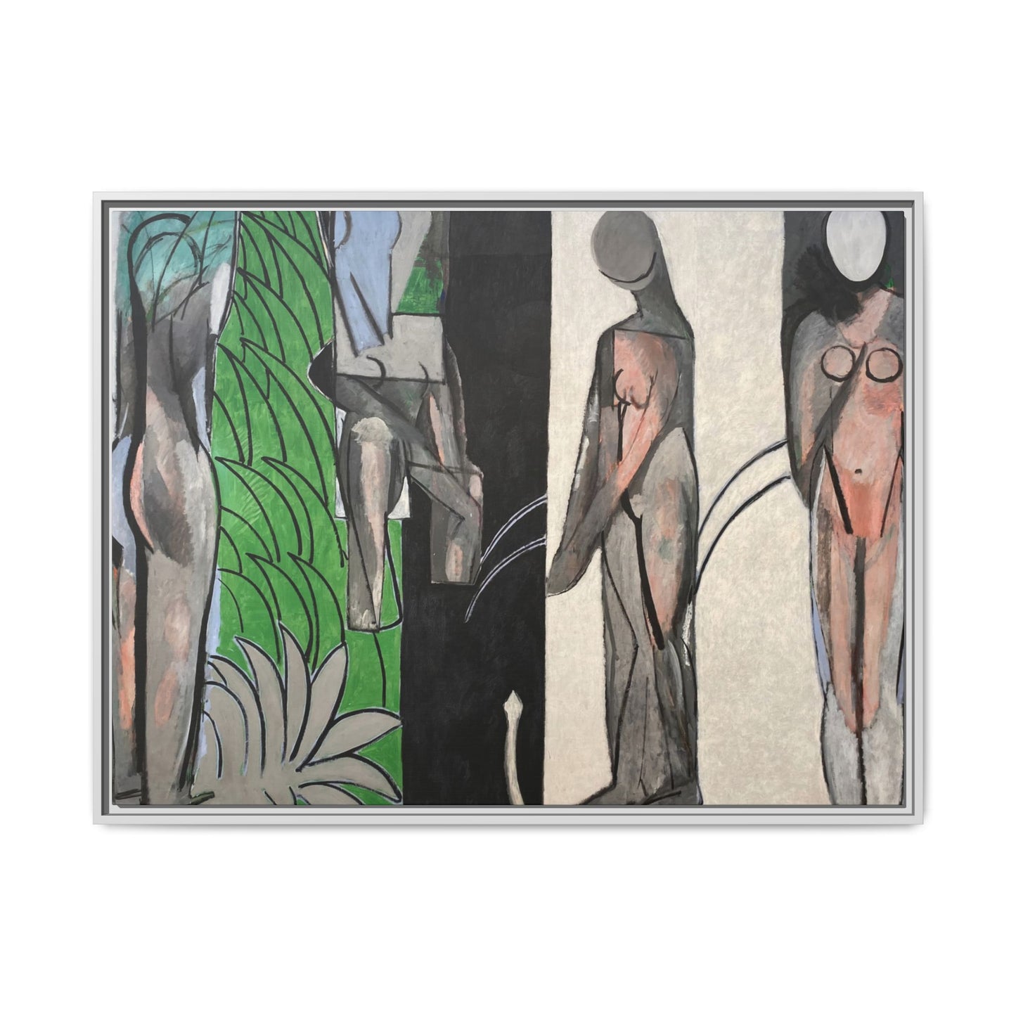 Matisse, Henri - Bathers by a River (1917) - Matte Canvas, Framed
