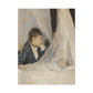 Morisot, Berthe - The Cradle (1872) - Canvas Block, unframed