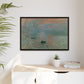 Monet, Claude - Impression, Sunrise (1872) - Matte Canvas, Framed