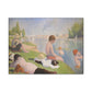 Seurat, Georges - Bathers at Asnières (1884) - Canvas Block, unframed