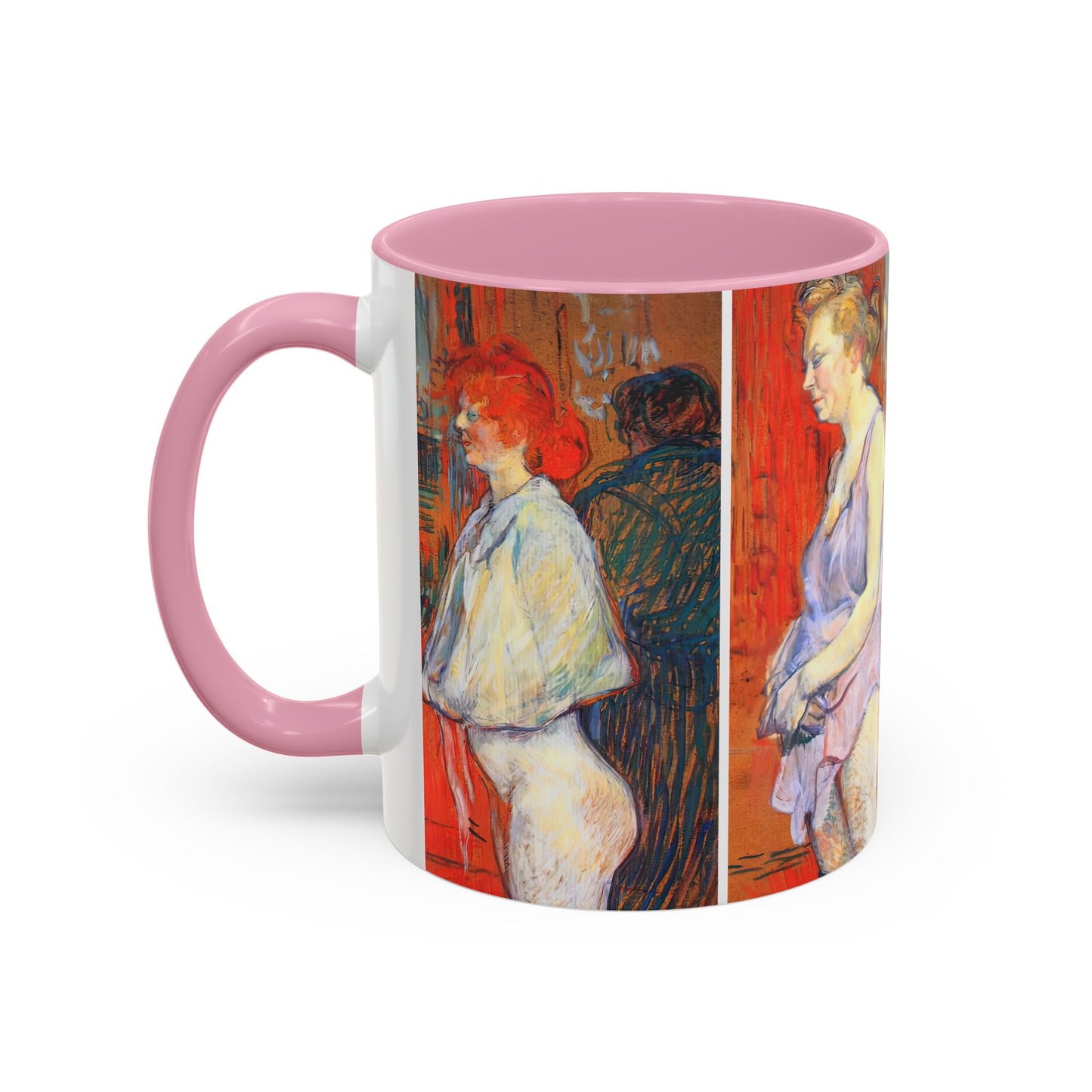 Toulouse-Lautrec, Henri - The Medical Inspection (1894) - Colorful Accent Mugs