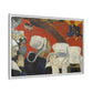 Gauguin, Paul - Vision of the Sermon (Jacob Wrestling with the Angel) (1888) - Matte Canvas, Framed