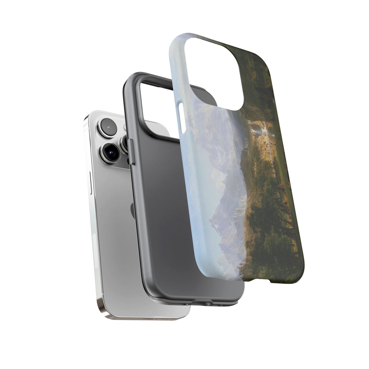 Bierstadt, Albert - The Rocky Mountains, Lander’s Peak (1863) - Tough Phone Cases
