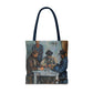 Cézanne, Paul - The Card Players (1892) - Tote Bag