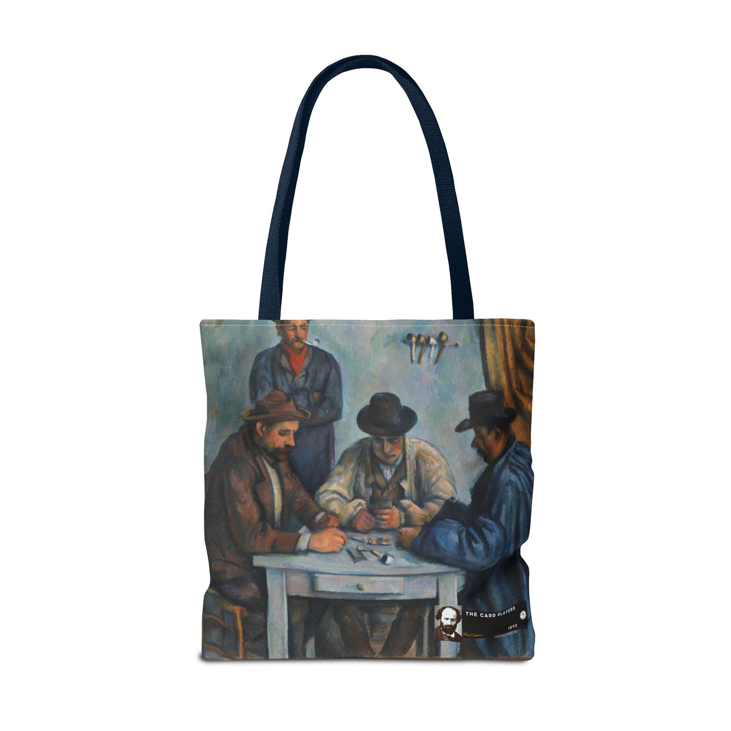 Cézanne, Paul - The Card Players (1892) - Tote Bag