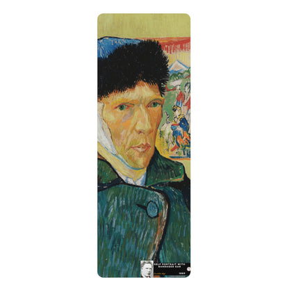 Van Gogh, Vincent - Self Portrait with Bandaged Ear (1889) - Rubber Yoga Mat