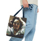 Courbet, Gustave - The Desperate Man (1843) - Tote Bag