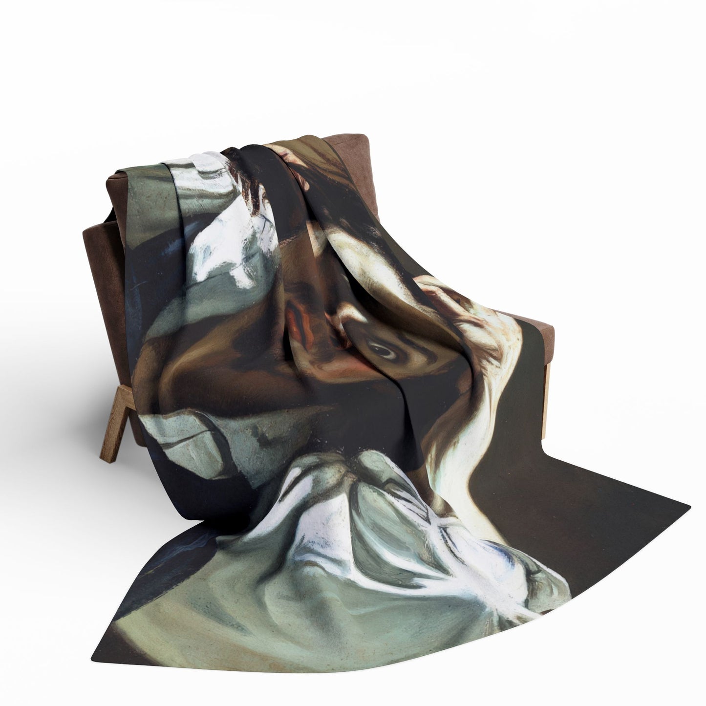 Courbet, Gustave - The Desperate Man (1843) - Arctic Fleece Blanket