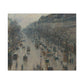 Pissarro, Camille - Boulevard Montmartre, Winter Morning (1897) - Canvas Block, unframed