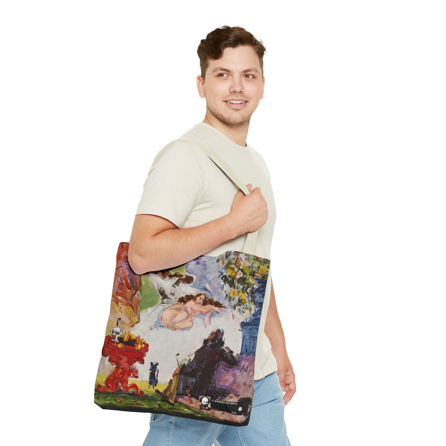 Cézanne, Paul - A Modern Olympia (1874) - Tote Bag