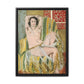 Matisse, Henri - Odalisque with Raised Arms (1923) - Matte Canvas, Framed