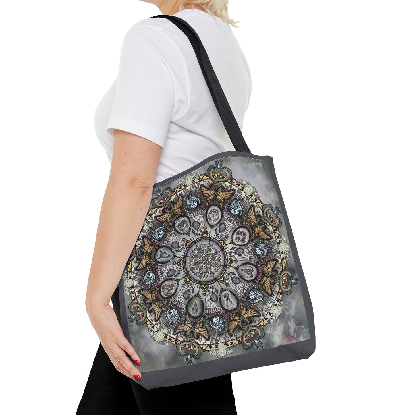 Memento Mori Mandala - Tote Bag
