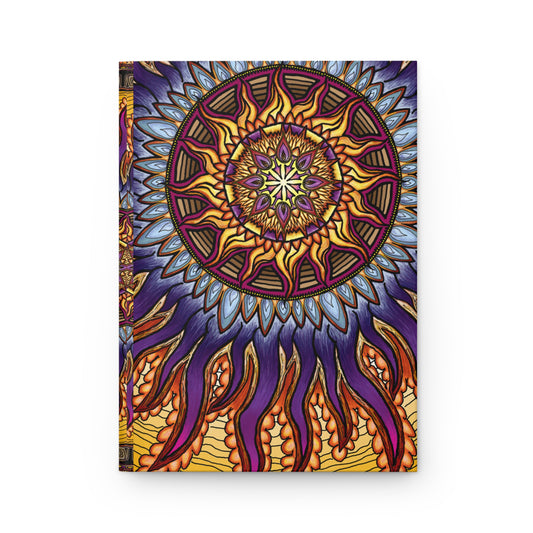 Pacio, Adam - Solar Disc Mandala - Hardcover Journal Matte