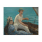 Manet, Édouard - Boating (1874) - Canvas Block, unframed
